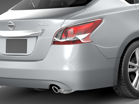 Nissan Altima Sedan 2013 3D-Modell