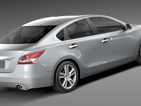 Nissan Altima Sedan 2013 3D-Modell