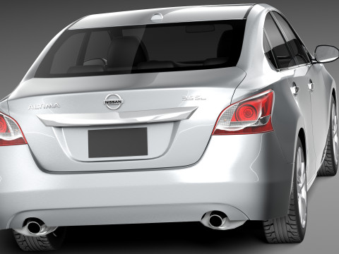 Nissan Altima Sedan 2013 3D-Modell