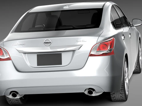 Nissan Altima Sedan 2013 3D Model
