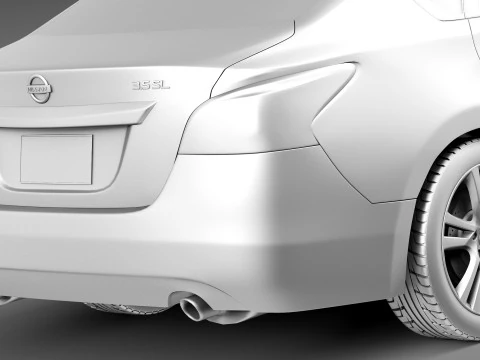 Nissan Altima Sedan 2013 3D Model