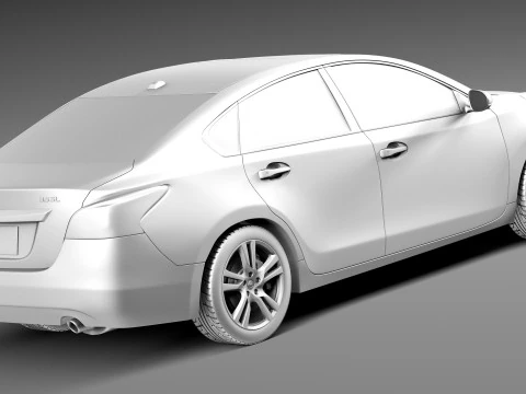 Nissan Altima Sedan 2013 3D Model