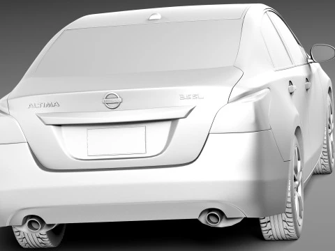 Nissan Altima Sedan 2013 3D Model