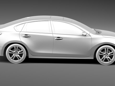 Nissan Altima Sedan 2013 3D-Modell