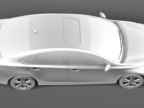 Nissan Altima Sedan 2013 3D-Modell
