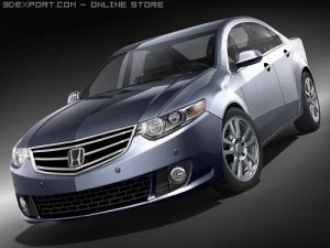 Honda Accord 2009 sedan 3D Model