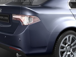 Honda Accord 2009 sedan 3D मॉडल