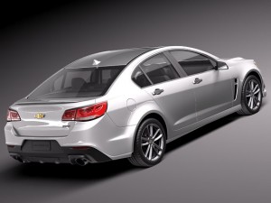 Chevrolet SS 2014 3D Model