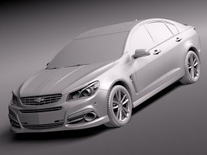 Chevrolet SS 2014 3D Model