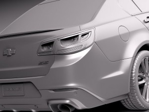 Chevrolet SS 2014 3D Model