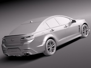 Chevrolet SS 2014 3D Model