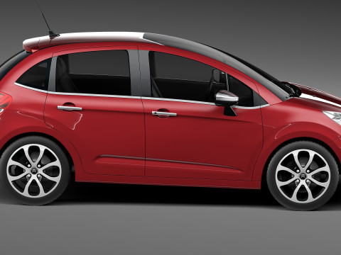 Citroen C3 2013 Model 3D