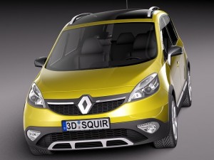 Renault Scenic Xmod 2014 Modelo 3D