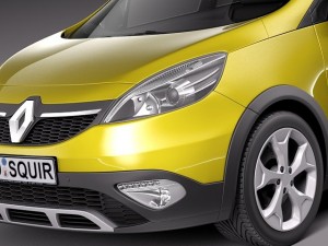 Renault Scenic Xmod 2014 Modelo 3D