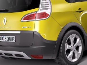 Renault Scenic Xmod 2014 Modelo 3D