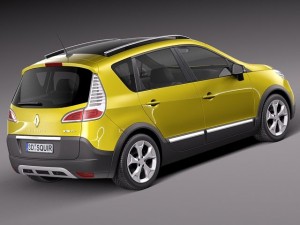 Renault Scenic Xmod 2014 Modelo 3D