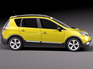 Renault Scenic Xmod 2014 Modelo 3D