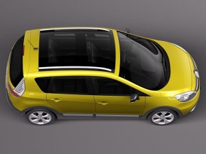 Renault Scenic Xmod 2014 Modelo 3D