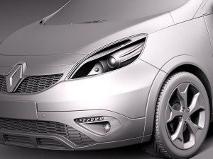 Renault Scenic Xmod 2014 Modelo 3D