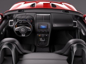 Jaguar F-type Convertible 2014 3D Model