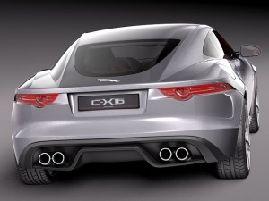 Jaguar F-type Coupe CX16 3D-Modell