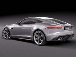 Jaguar F-type Coupe CX16 3D-Modell