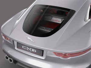 Jaguar F-type Coupe CX16 3D-Modell