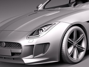 Jaguar F-type Coupe CX16 3D-Modell