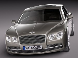 Bentley Flying Spur 2014 3D Модель