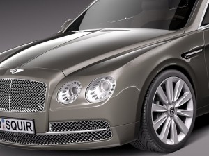 Bentley Flying Spur 2014 3D Модель