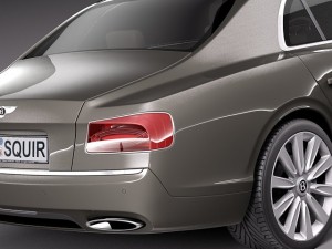 Bentley Flying Spur 2014 3D Модель