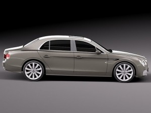 Bentley Flying Spur 2014 3D Модель
