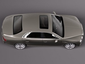 Bentley Flying Spur 2014 3D Модель