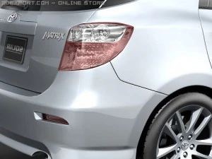 Toyota Matrix Hatchback 2009 3D Model