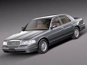 Crown Victoria 1998-2011 Model 3D
