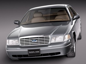 Crown Victoria 1998-2011 Model 3D