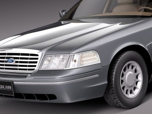 Crown Victoria 1998-2011 Model 3D