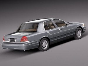 Crown Victoria 1998-2011 Model 3D