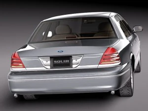 Crown Victoria 1998-2011 3D Model