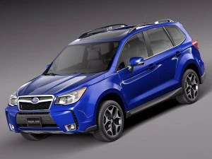 Subaru Forester 2014 3D Model