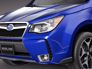 Subaru Forester 2014 3D Модель