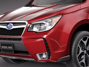 Subaru Forester 2014 3D Модель