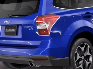 Subaru Forester 2014 3D Model