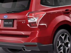 Subaru Forester 2014 3D Модель