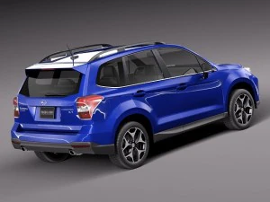 Subaru Forester 2014 3D Model