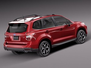 Subaru Forester 2014 3D Модель