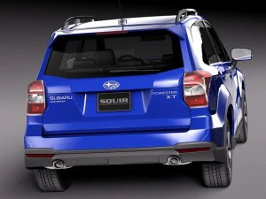 Subaru Forester 2014 3D Model