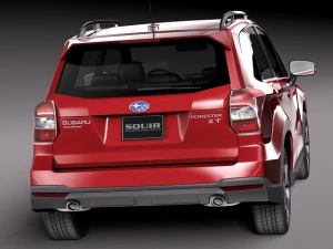 Subaru Forester 2014 3D Model
