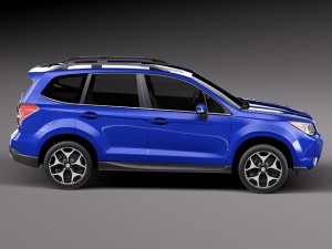 Subaru Forester 2014 3D Модель