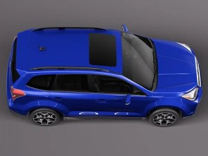Subaru Forester 2014 3D Model